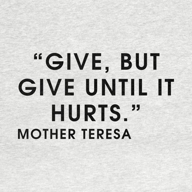 quote Mother Teresa about charity by AshleyMcDonald